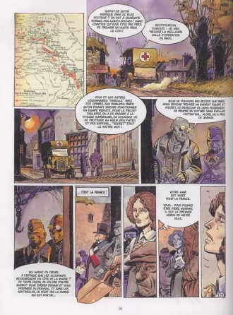 extrait bande-dessinee Juillet-Août 1914 - Les moissons d'acier