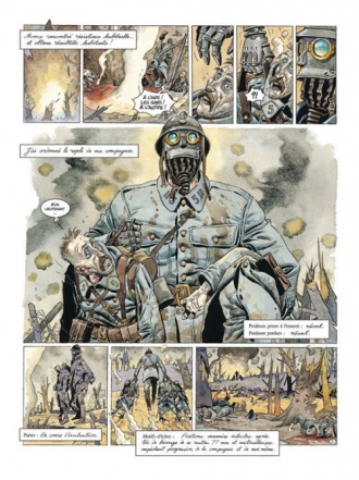extrait bande-dessinee Avril 1915 - Ypres