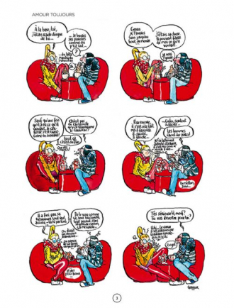 extrait bande-dessinee Les Temps sont flous