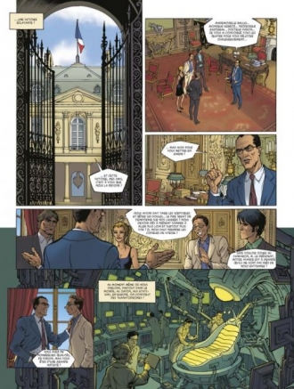 extrait bande-dessinee Le Temps des pionniers