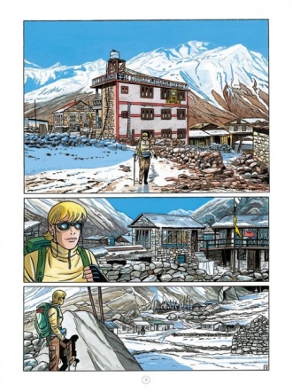 extrait bande-dessinee La main de Pangboche 1