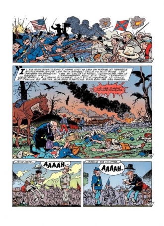 extrait bande-dessinee Les enfants dans l'armée
