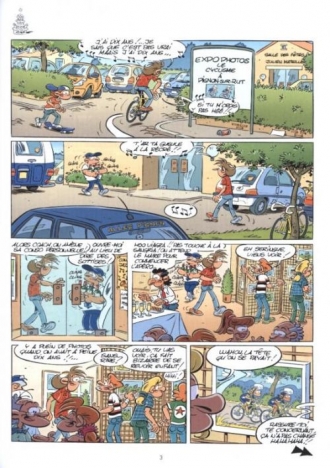 extrait bande-dessinee Les Vélomaniacs T12