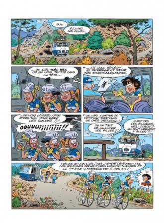 extrait bande-dessinee Les Vélomaniacs T13