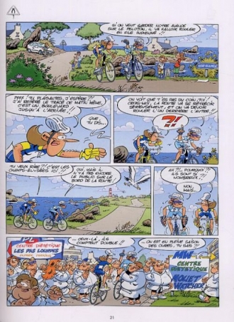 extrait bande-dessinee Les Vélomaniacs T8
