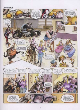 extrait bande-dessinee Samedi