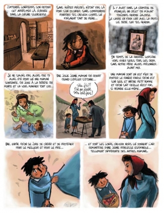 extrait bande-dessinee Lettres d'Agathe