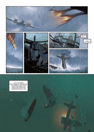 extrait bande-dessinee Le vol de l'aigle