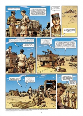 extrait bande-dessinee Bir Hakeim