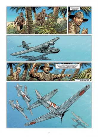 extrait bande-dessinee La Piste de Kokoda