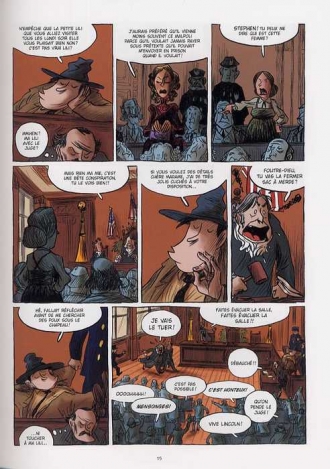 extrait bande-dessinee Châtiment corporel