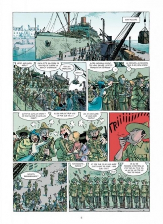 extrait bande-dessinee Le démon des tranchées