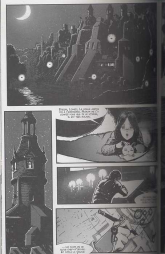 extrait bande-dessinee Première cantilène : Le messager des brumes