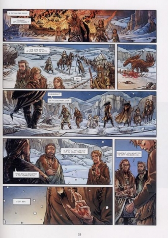 extrait bande-dessinee Le Feu sous la glace