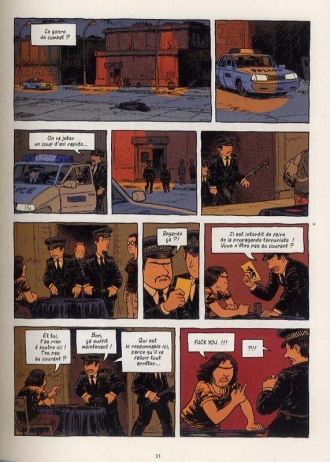 extrait bande-dessinee Le grand soir