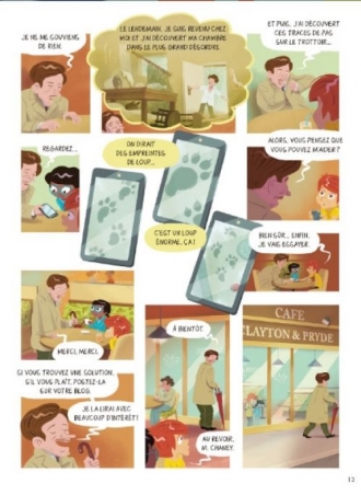 extrait bande-dessinee Le loup-garou de Hyde Park