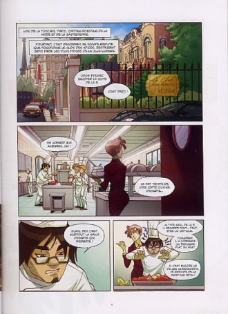 extrait bande-dessinee Cook and fight