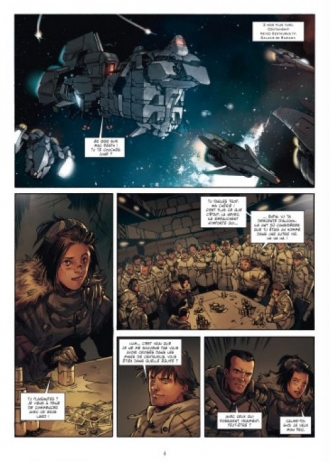 extrait bande-dessinee Lost planet