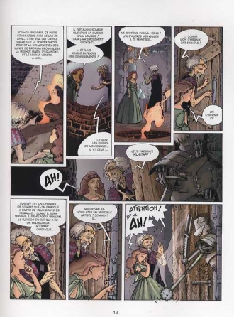 extrait bande-dessinee Le vortex de feu