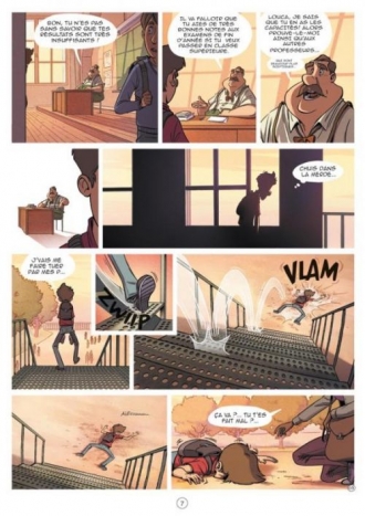 extrait bande-dessinee Coup d&#039;envoi
