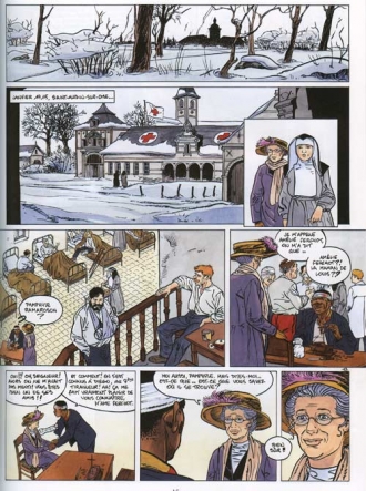 extrait bande-dessinee Le soldat inconnu