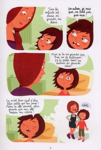 extrait bande-dessinee Loulou ne veut pas grandir