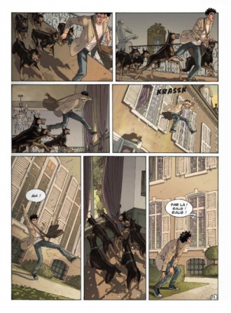 extrait bande-dessinee Les Portes de l'enfer