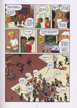 extrait bande-dessinee Sales petits voleurs !