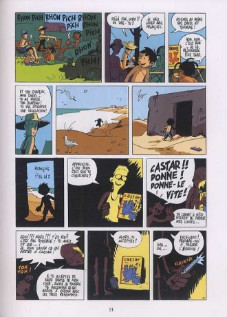 extrait bande-dessinee Le club de l'éclair