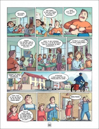 extrait bande-dessinee Du sérieux à Châtigneux