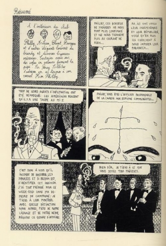 extrait bande-dessinee Lutte des corps et chute des classes