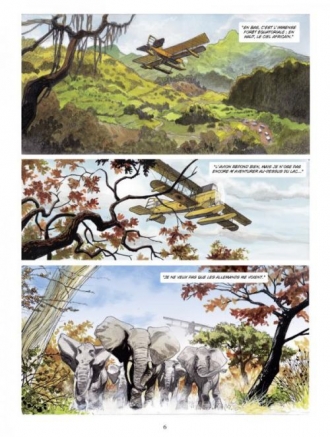 extrait bande-dessinee Congo, la grande guerre