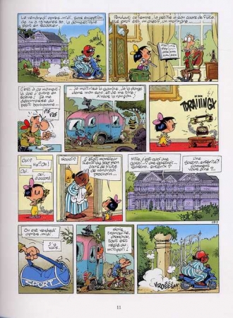 extrait bande-dessinee Une gamine en or