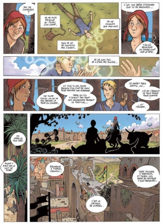 extrait bande-dessinee Le Château de Lord Valentin