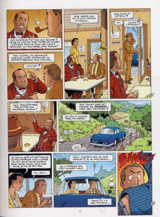 extrait bande-dessinee ...et l'affaire Saint-Pouacre