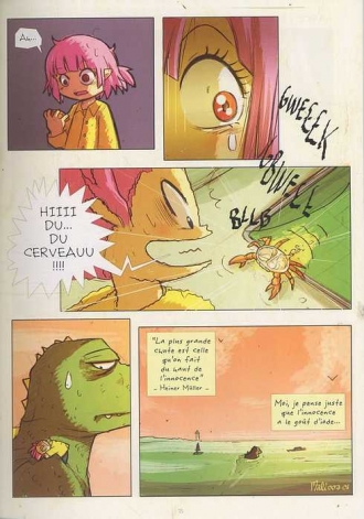 extrait bande-dessinee Une rose à l'amer