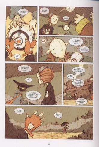 extrait bande-dessinee Malinky robot