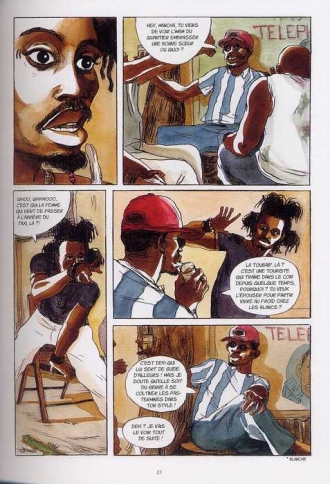 extrait bande-dessinee Mancha, Chevalier errant