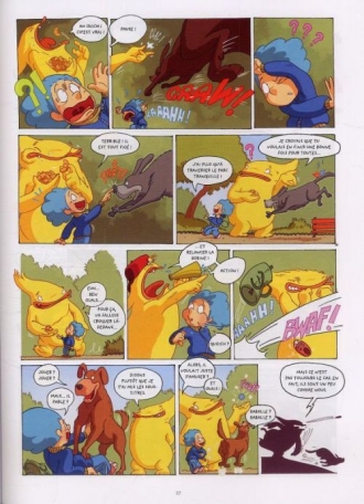extrait bande-dessinee Frousses, frissons et fringales