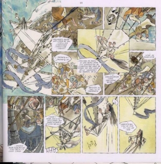 extrait bande-dessinee Margot la folle