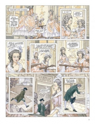 extrait bande-dessinee Marie-Antoinette, la reine Fantôme
