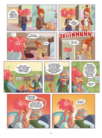 extrait bande-dessinee Je nage (presque) dans le bonheur !