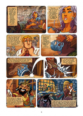 extrait bande-dessinee Le Crépuscule du masque