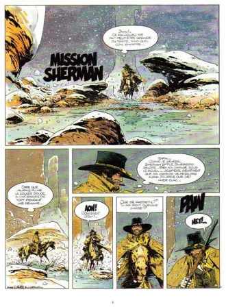 extrait bande-dessinee Mission Sherman