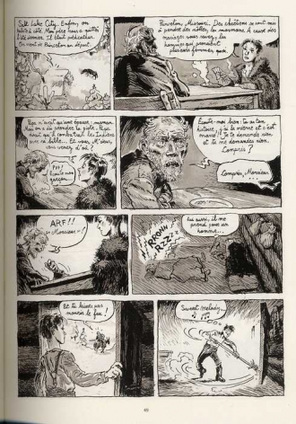extrait bande-dessinee Les années 1852-1869