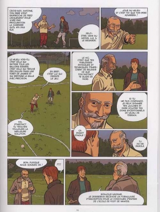 extrait bande-dessinee Match décisif