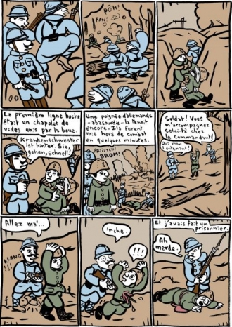 extrait bande-dessinee Un crayon dans le canon