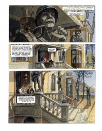 extrait bande-dessinee Troisième époque : août 1936