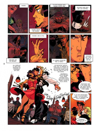 extrait bande-dessinee Le silence après le tango