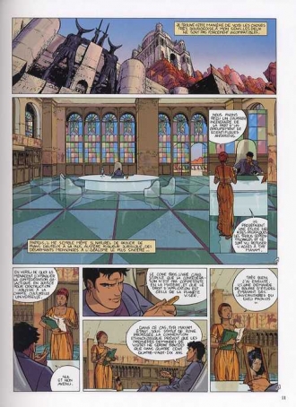 extrait bande-dessinee La délégation terienne